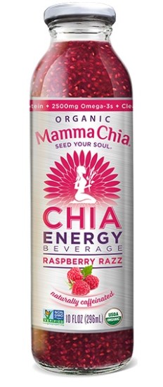 Mamma Chia introduced a natural energy drink.